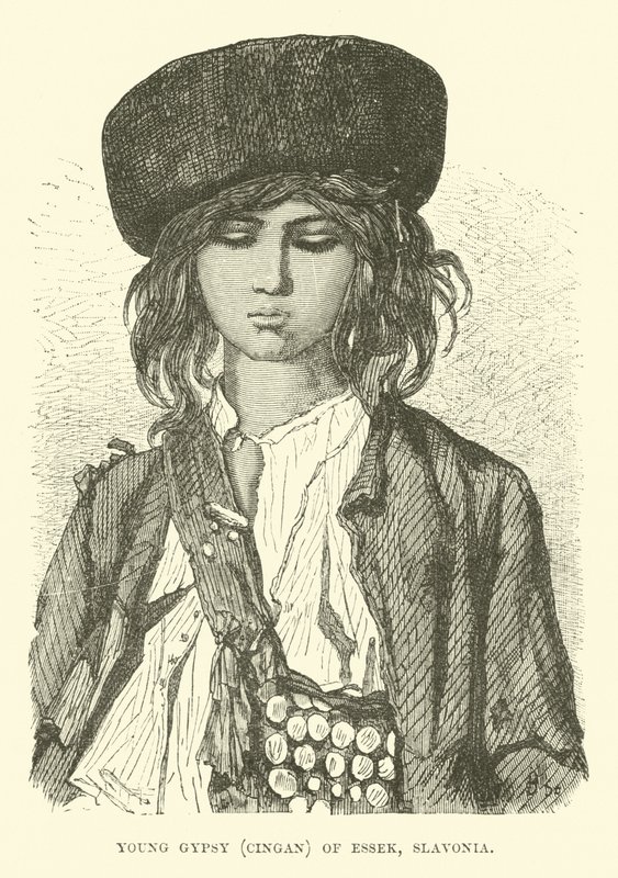 Nuori mustalainen, Cingan of Essek, Slavonia tekijältä English School