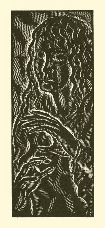 Sokea tyttö tekijältä Eric Gill