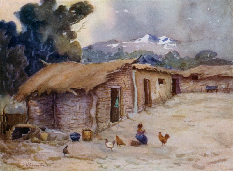Paisanos-mökki Chilen rajalla tekijältä Ernest William Christmas
