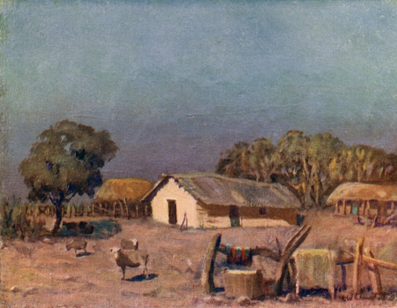 Tyypillinen rancho tekijältä Ernest William Christmas