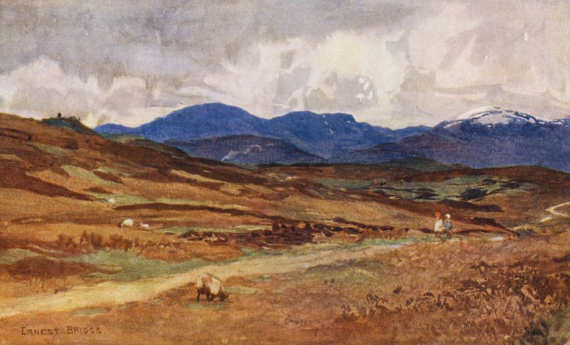 Lochinvarista länteen (värilitro) tekijältä Ernest Edward Briggs