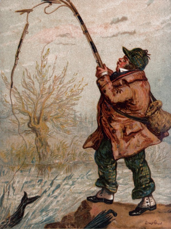 Rikkoutunut sauva tekijältä Ernest Henry Griset