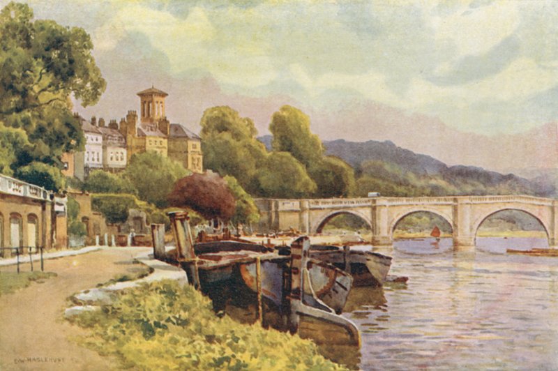 Richmond (väri litho) tekijältä Ernest William Haslehust