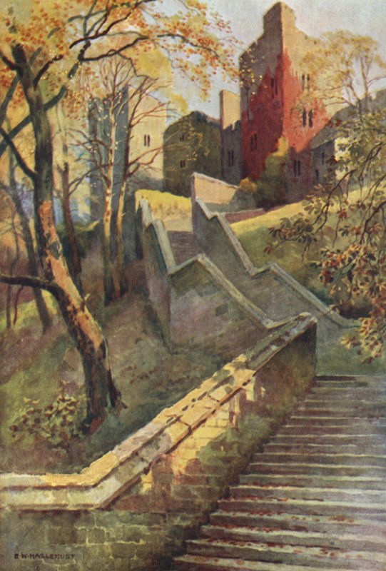 The Hundred Steps (värinen lito) tekijältä Ernest William Haslehust