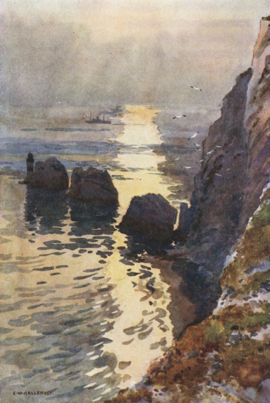 Neulat (väri litho) tekijältä Ernest William Haslehust