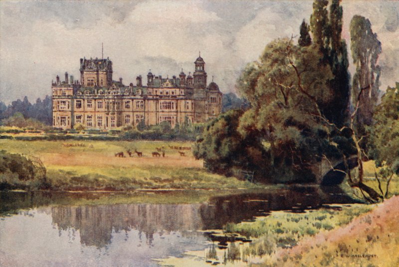 Thoresby (väri litho) tekijältä Ernest William Haslehust