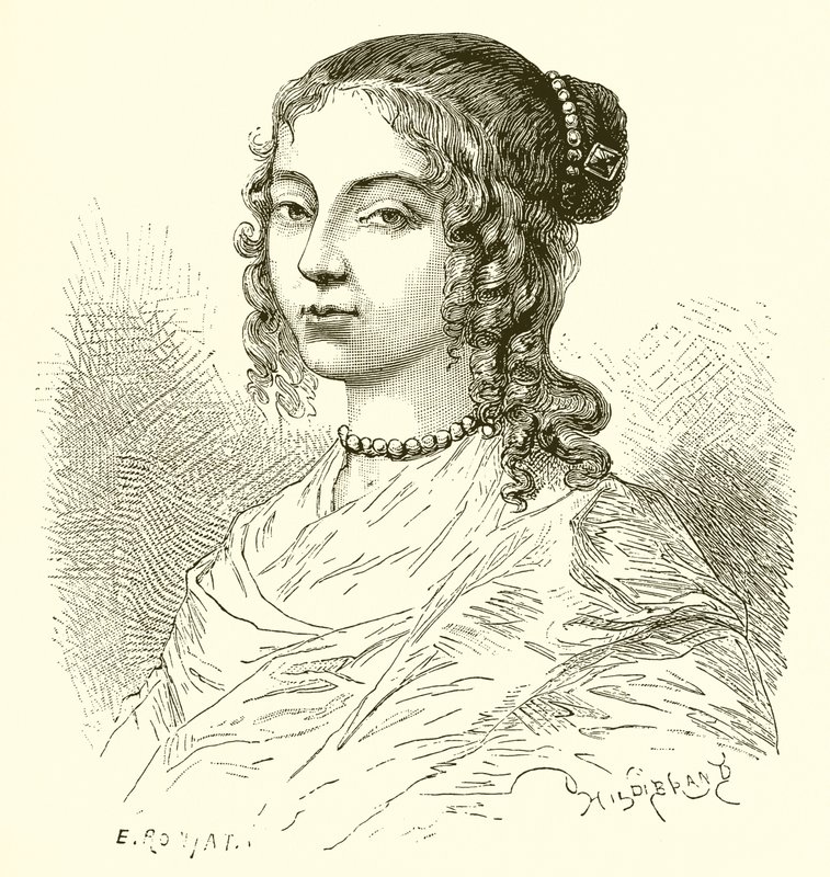 Englannin Henrietta, kuningas Charles II:n sisar tekijältä Etienne Antoine Eugene Ronjat