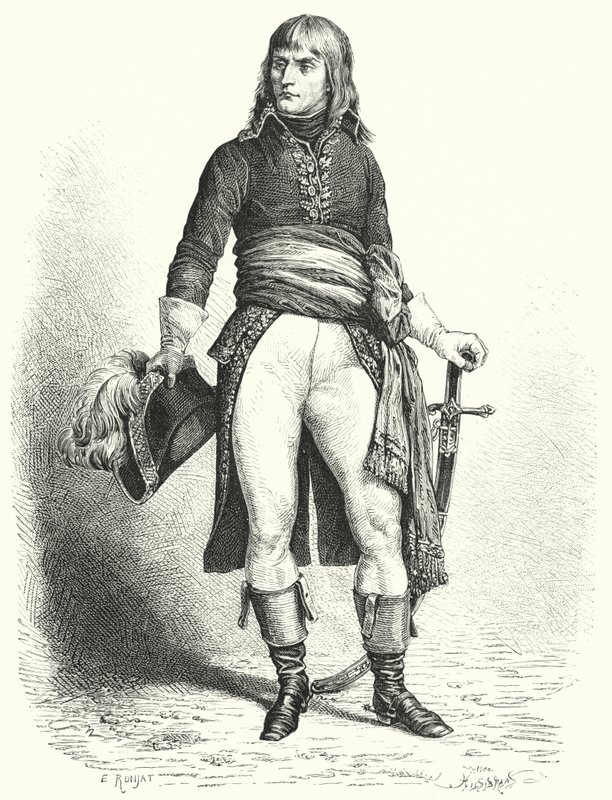 Napoleon Bonaparte tekijältä Etienne after Ronjat