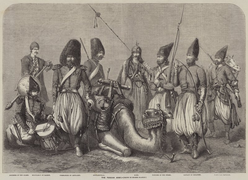 Persian armeija tekijältä Eugene Flandin