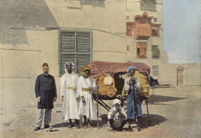 Jeddah, palanquin Mekan pyhiinvaeltajille tekijältä European Photographer