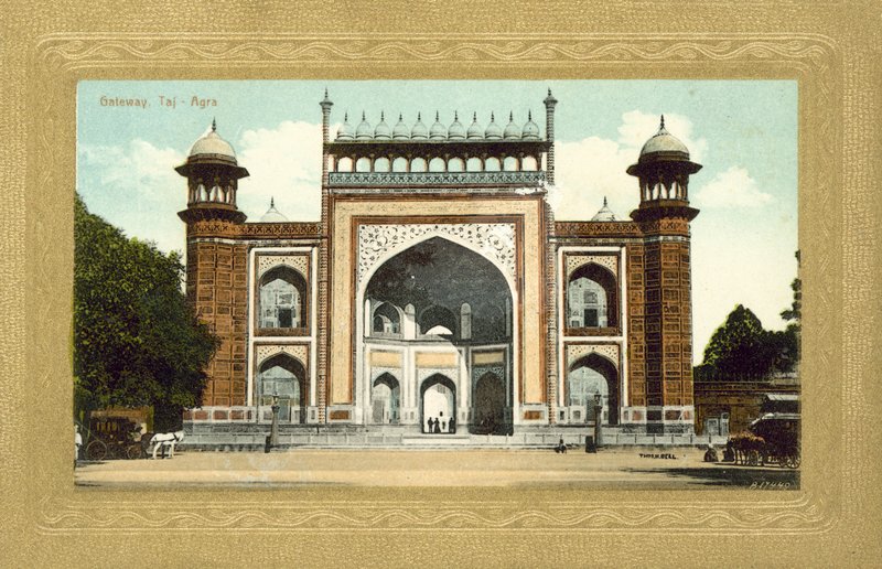 Gateway, Taj Mahal, Agra, Intia tekijältä European Photographer