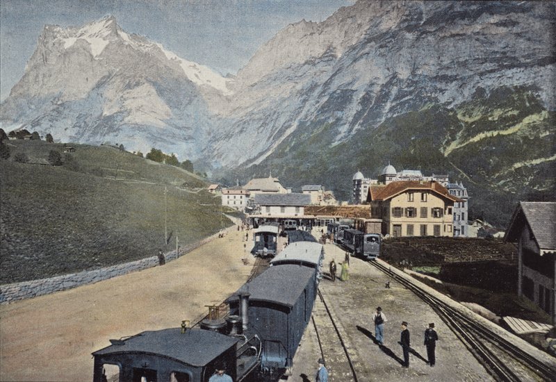 Grindelwald, asema tekijältä European Photographer