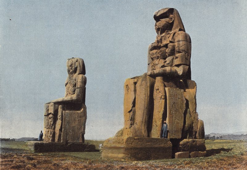 Thebes, Memnonin kolossit tekijältä European Photographer