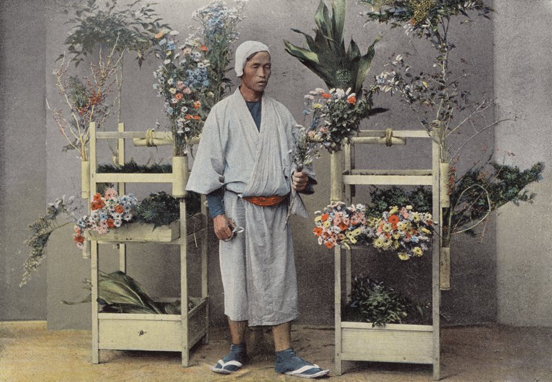 Kukkakauppias Japanissa tekijältä European Photographer