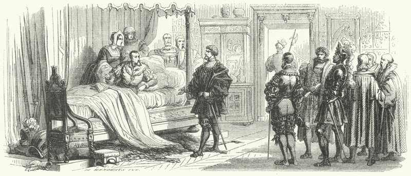 Pyhän Rooman keisarin Kaarle V:n ja hänen vanginsa, Ranskan kuninkaan Francis I:n tapaaminen Madridissa, 1525 tekijältä European School
