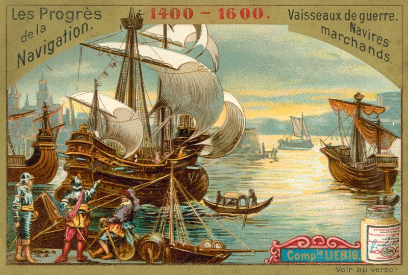 Kauppa- ja sota-alukset 1400-1600 tekijältä European School