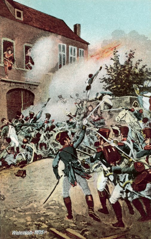 Waterloo 1815, Hougoumontin maatilan hyökkäys tekijältä European School