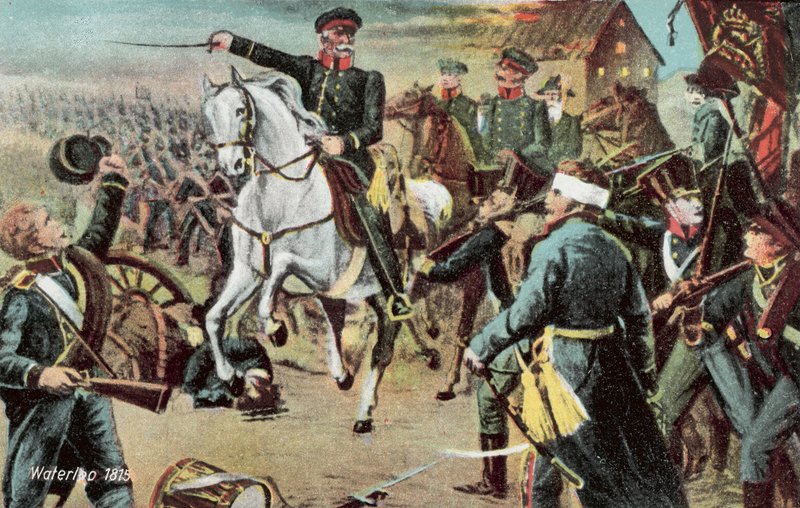 Waterloo 1815, marsalkka Blucher Waterloon taistelussa tekijältä European School