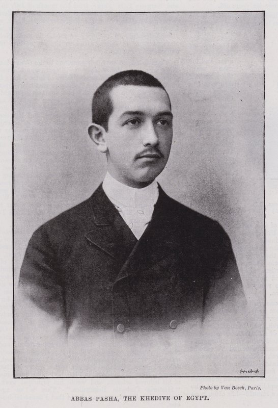 Abbas Pasha, Egyptin Khedive (m/w kuva) tekijältä European Photographer