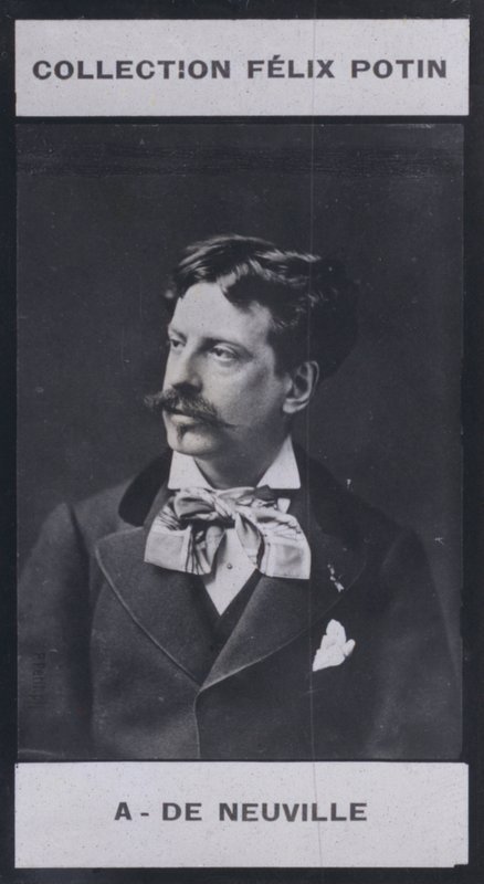 Alphonse de Neuville (1836-1885) (m/w valokuva) tekijältä European Photographer
