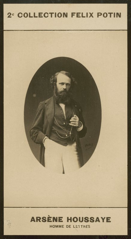 Arsene Houssaye, Kirjeiden mies tekijältä European Photographer