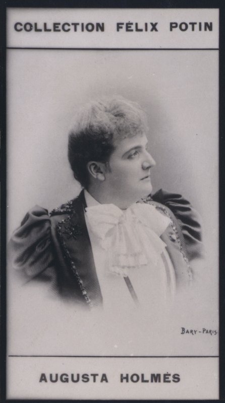 Augusta Holmes (1850-1902) (m/v valokuva) tekijältä European Photographer