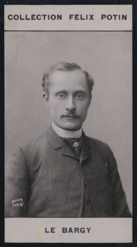 Charles-Gustave-Antoine Le Bargy (1858) (valkovalkoinen) tekijältä European Photographer