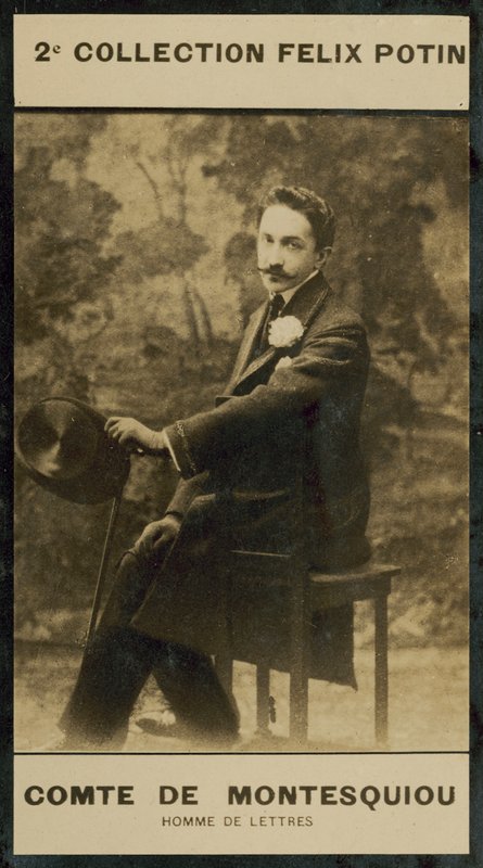 Kreivi Robert De Montesquiou, Kirjemies tekijältä European Photographer