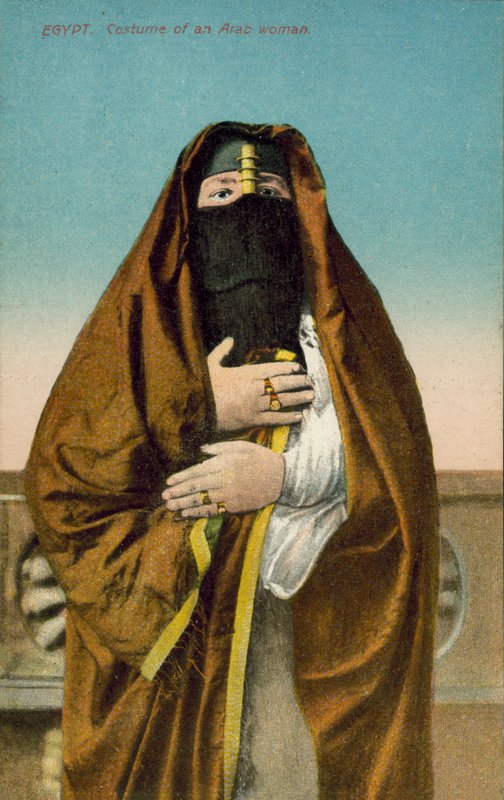 Egypti, arabinaisen puku (värillinen kuva) tekijältä European Photographer