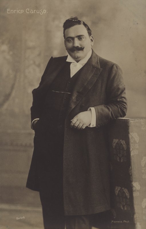 Enrico Caruso, italialainen oopperatenori tekijältä European Photographer