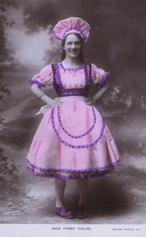 Fanny Fields, yhdysvaltalainen teatterinäyttelijä (värillinen kuva) tekijältä European Photographer