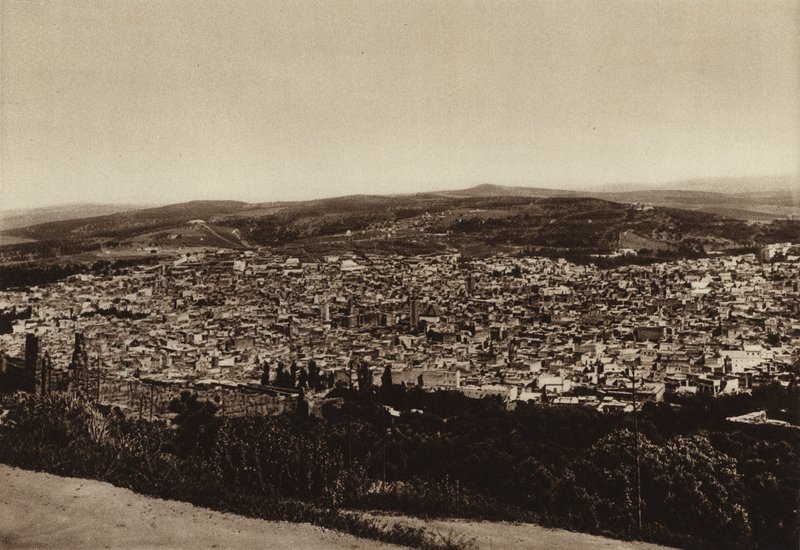 Fez, yleisnäkymä (s/w valokuva) tekijältä European Photographer