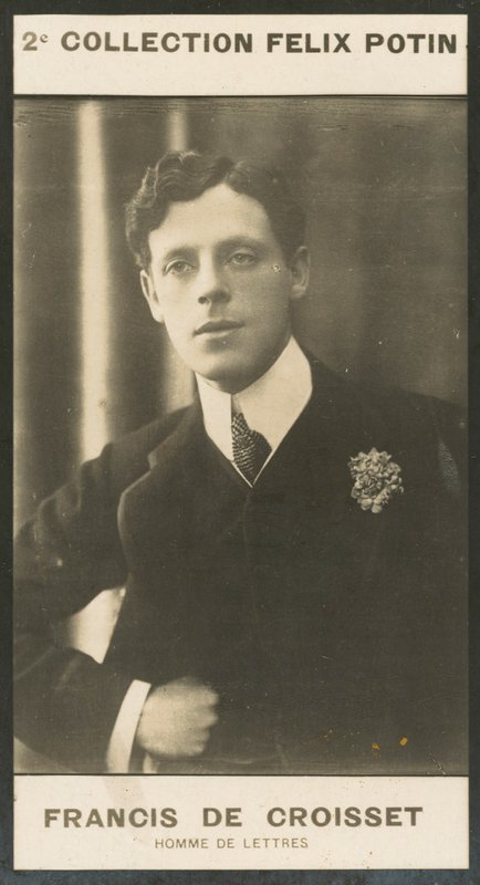 Francis De Croisset, Kirjeiden mies tekijältä European Photographer