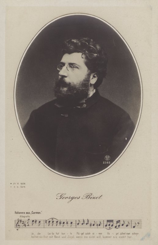 Georges Bizet, ranskalainen säveltäjä tekijältä European Photographer