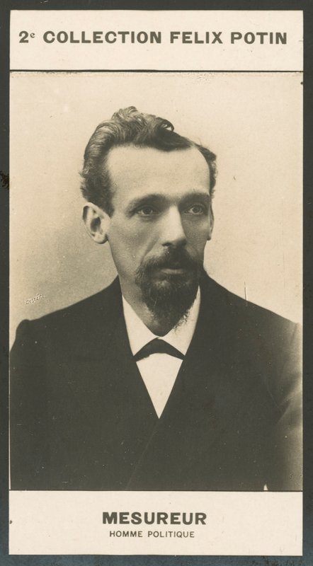 Gustave-Emile Measurer, poliitikko tekijältä European Photographer
