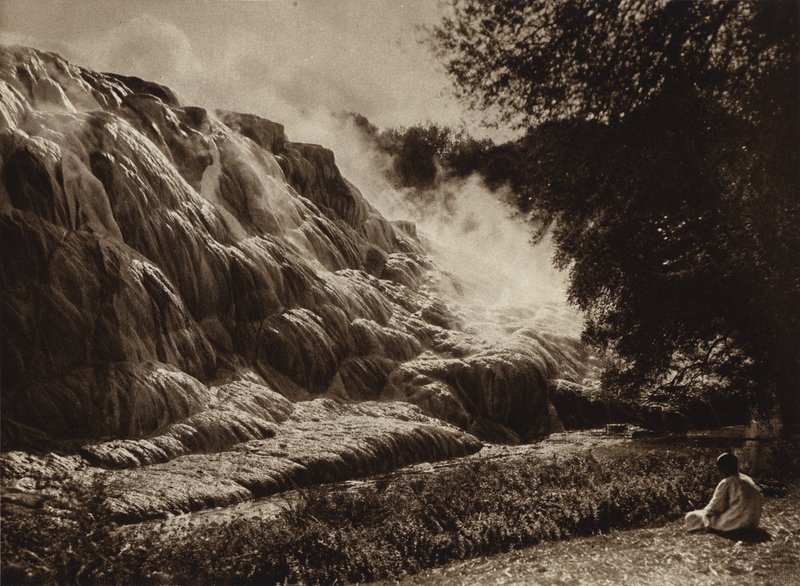 Hammam Meskoutin, Kuumat lähteet (s/w-kuva) tekijältä European Photographer