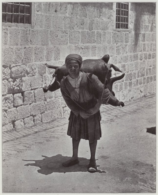 Jerusalem, veden kantaja (m/w kuva) tekijältä European Photographer
