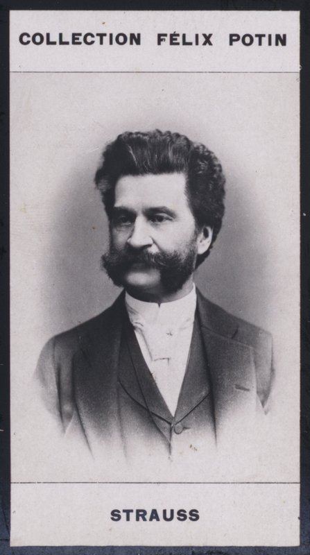 Johann Strauss (1825-1899) (m/w kuva) tekijältä European Photographer