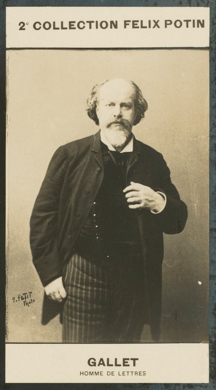Louis Gallet, Kirjeiden mies tekijältä European Photographer