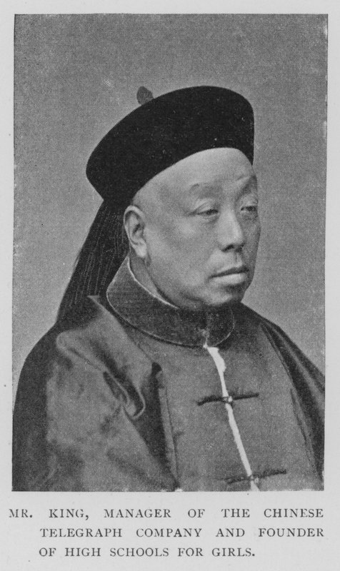 Herra King, Kiinan lennätinyhtiön johtaja ja tyttöjen lukioiden perustaja (m/v kuva) tekijältä European Photographer