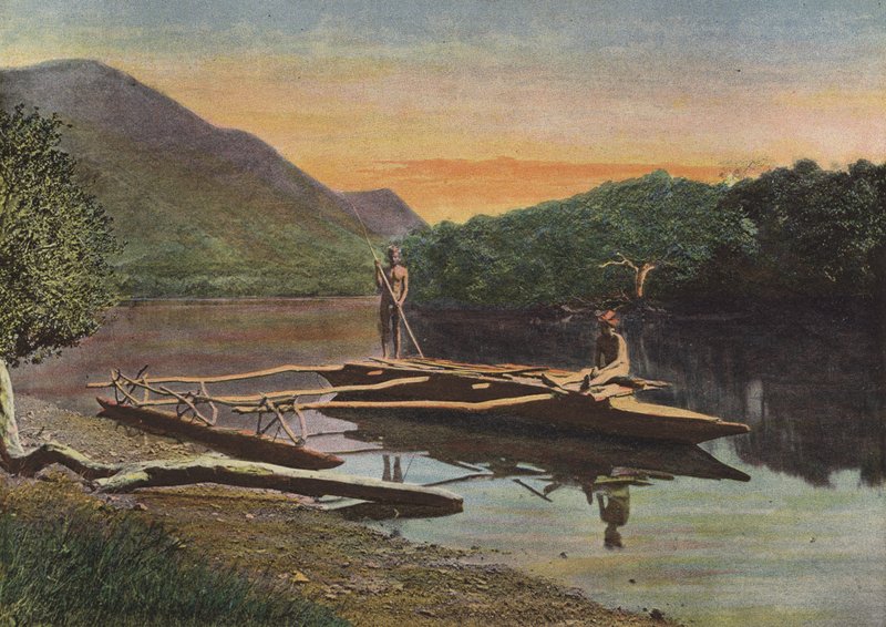 Pirogue of the Riviere De Monio tekijältä European Photographer