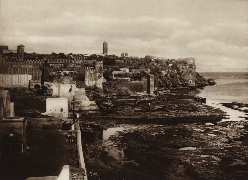 Rabat, Näkymä Oudaya Pointista (s/w valokuva) tekijältä European Photographer