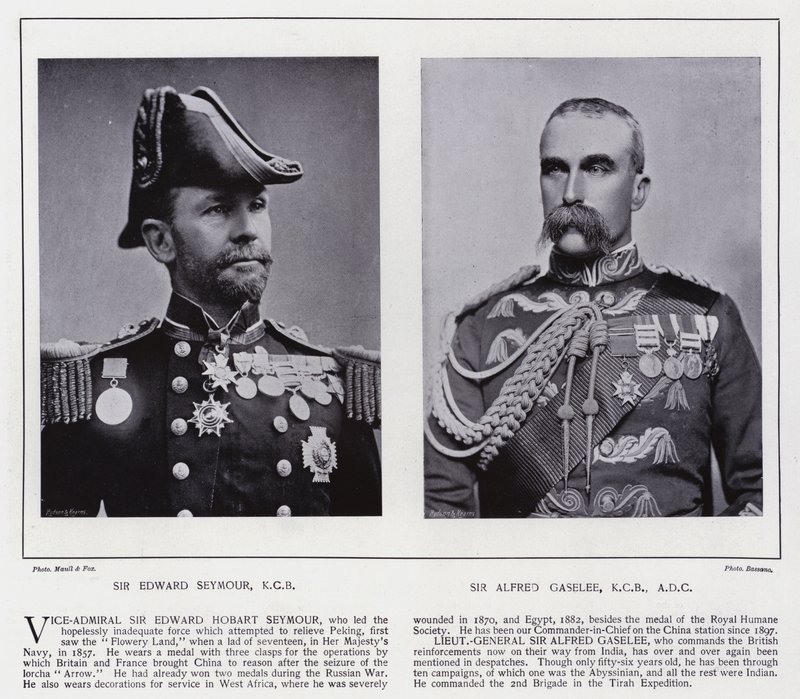 Sir Edward Seymour, Sir Alfred Gaselee (m/v kuva) tekijältä European Photographer