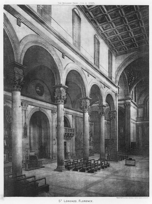 St Lorenzo, Firenze (m/w kuva) tekijältä European Photographer