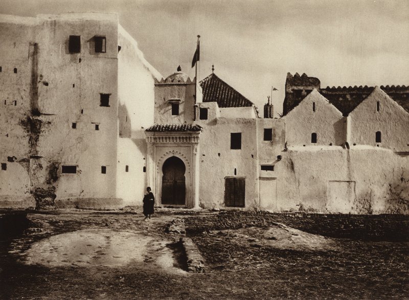 Tetuan, Näkymä vanhaan kaupunkiin (s/w valokuva) tekijältä European Photographer
