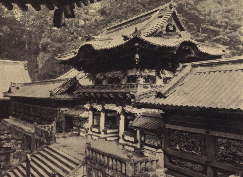 Toshogu, Nikko, Yomeimon (b/w p Hoto) tekijältä European Photographer