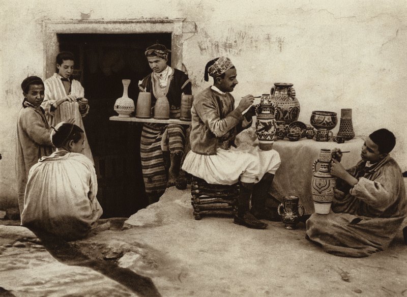 Tunis, ruukin lato (s/w-kuva). tekijältä European Photographer