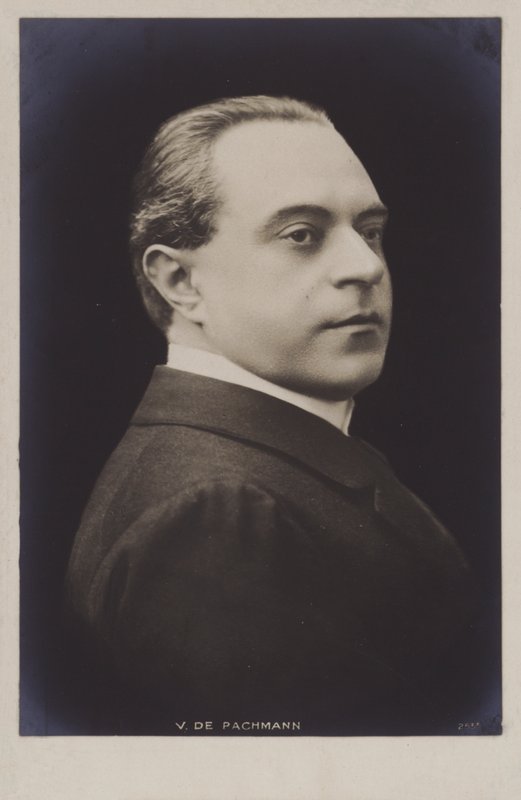 Vladimir de Pachmann, venäläis-saksalainen pianisti tekijältä European Photographer