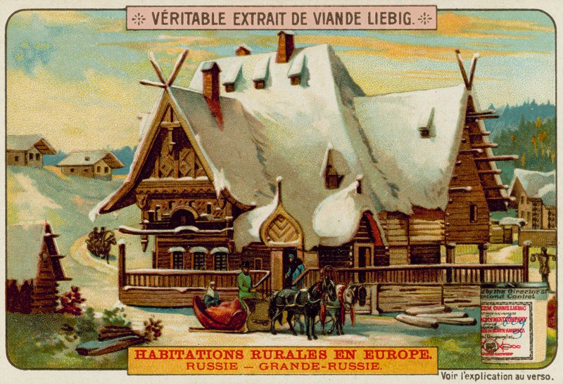 Venäläinen maalaistalo tekijältä European School