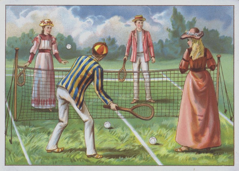 Peli nurmikon tennistä tekijältä European School